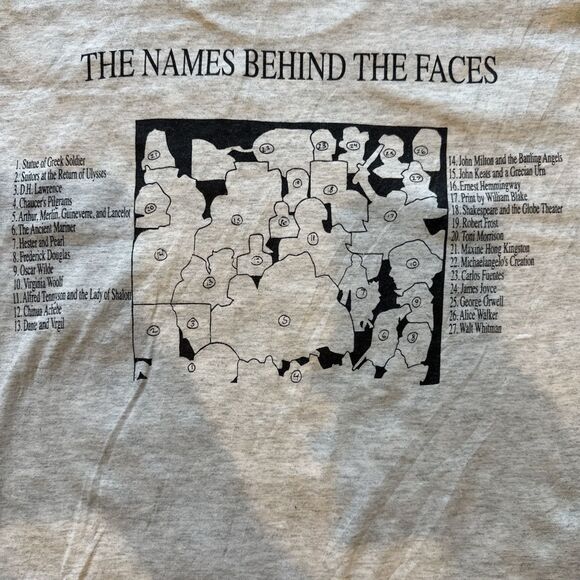 VTG 90’s Single Stitch Eastern Illinois University Gray T Shirt Mens Large USA - Picture 10 of 13